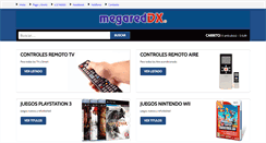 Desktop Screenshot of megared-dx.com.ar